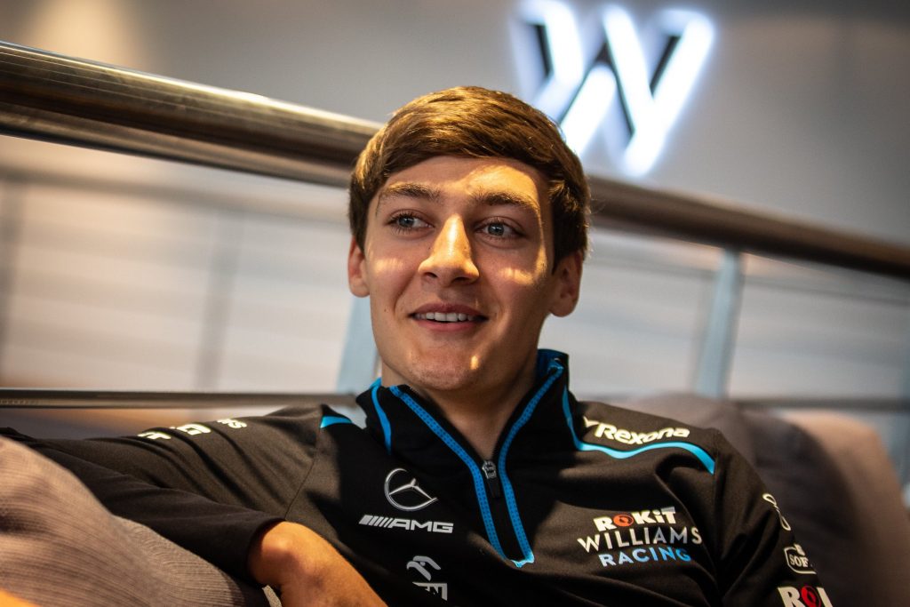 George Russell WIlliams F1