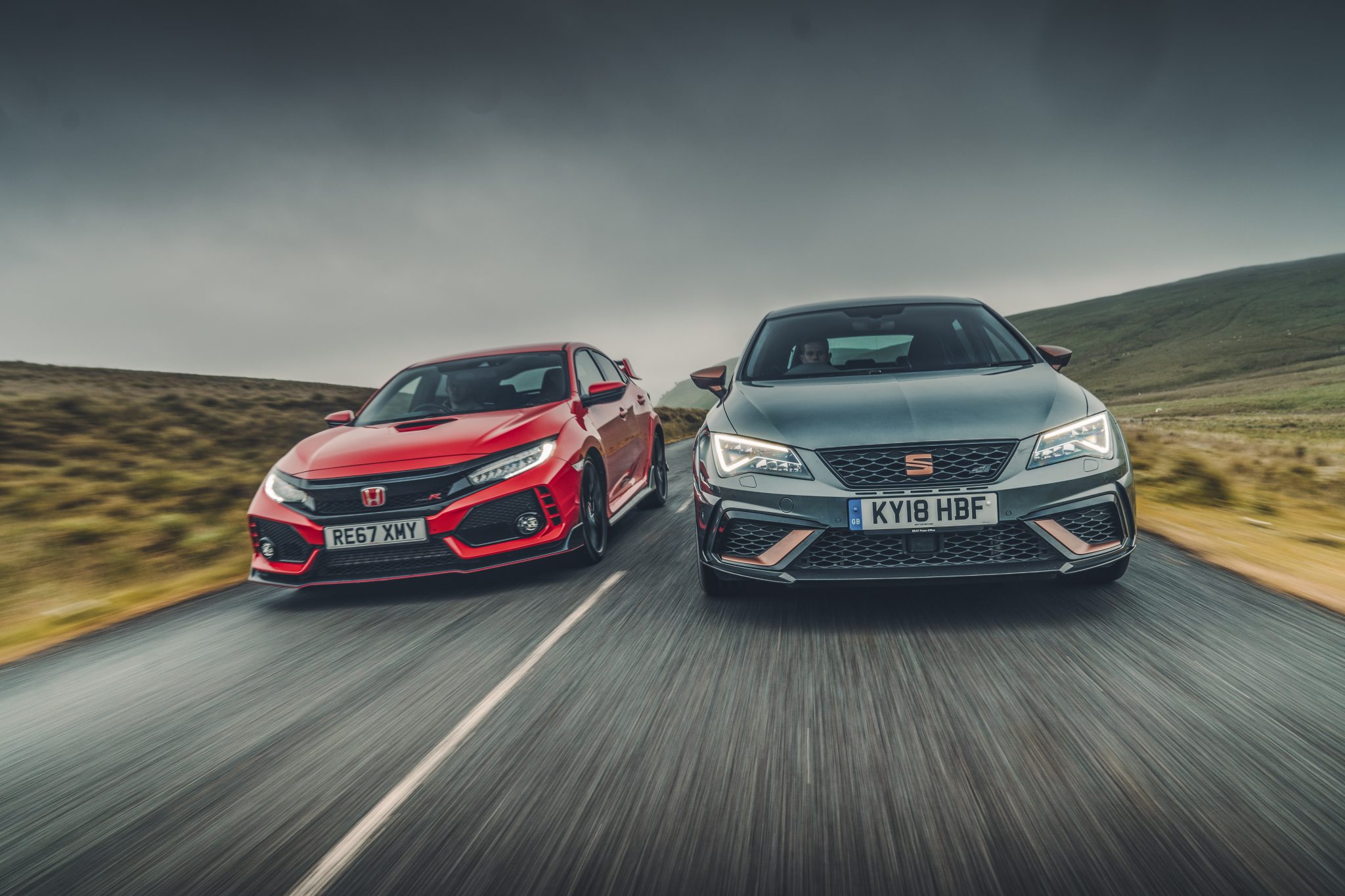 Seat Leon Cupra Honda Civic Type R