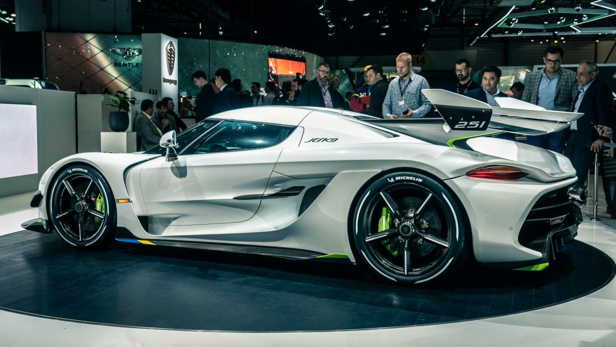 Koenigsegg Jesko op Autosalon van Geneve 2019