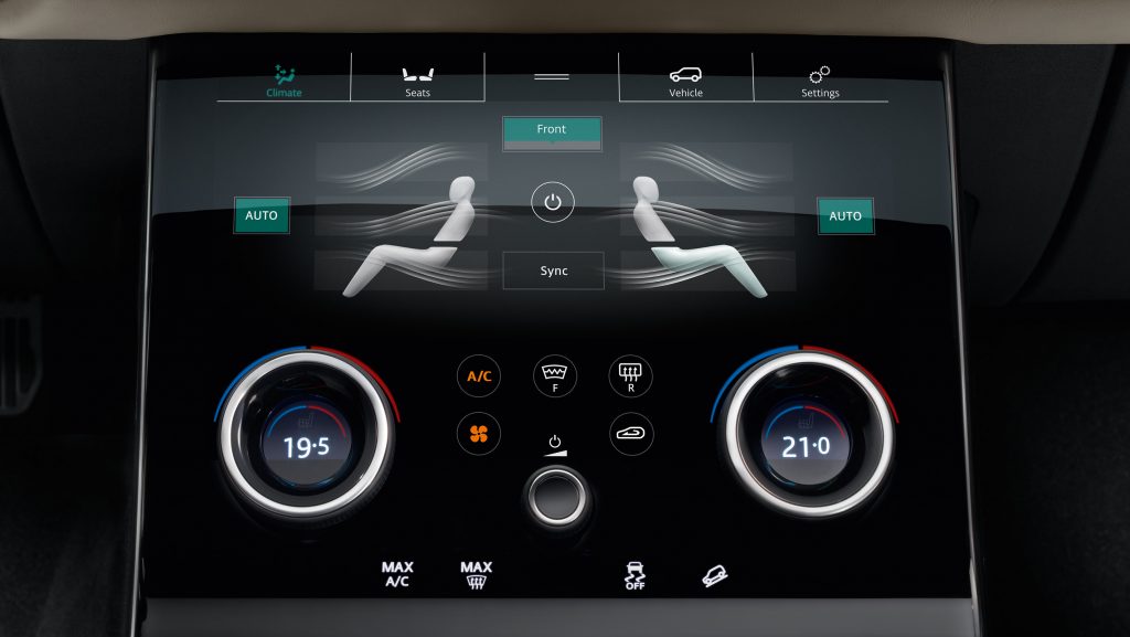 Range Rover Velar Touchscreen