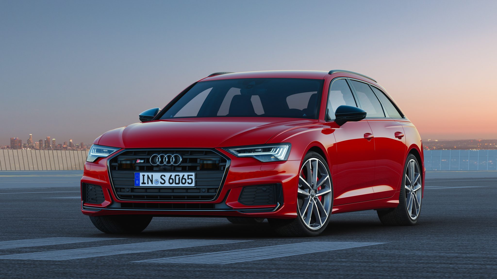 Audi S6 TDI Avant Tango Rood