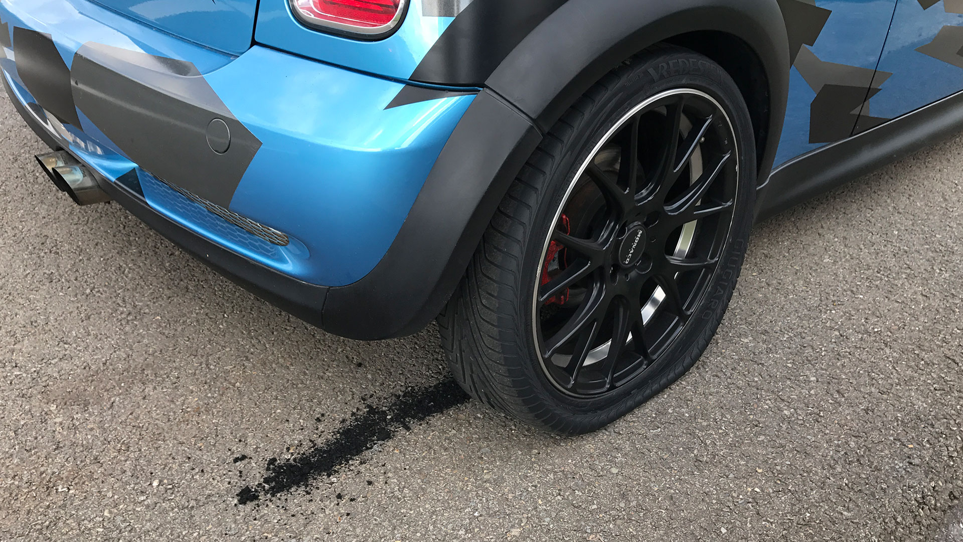 mini met klapband