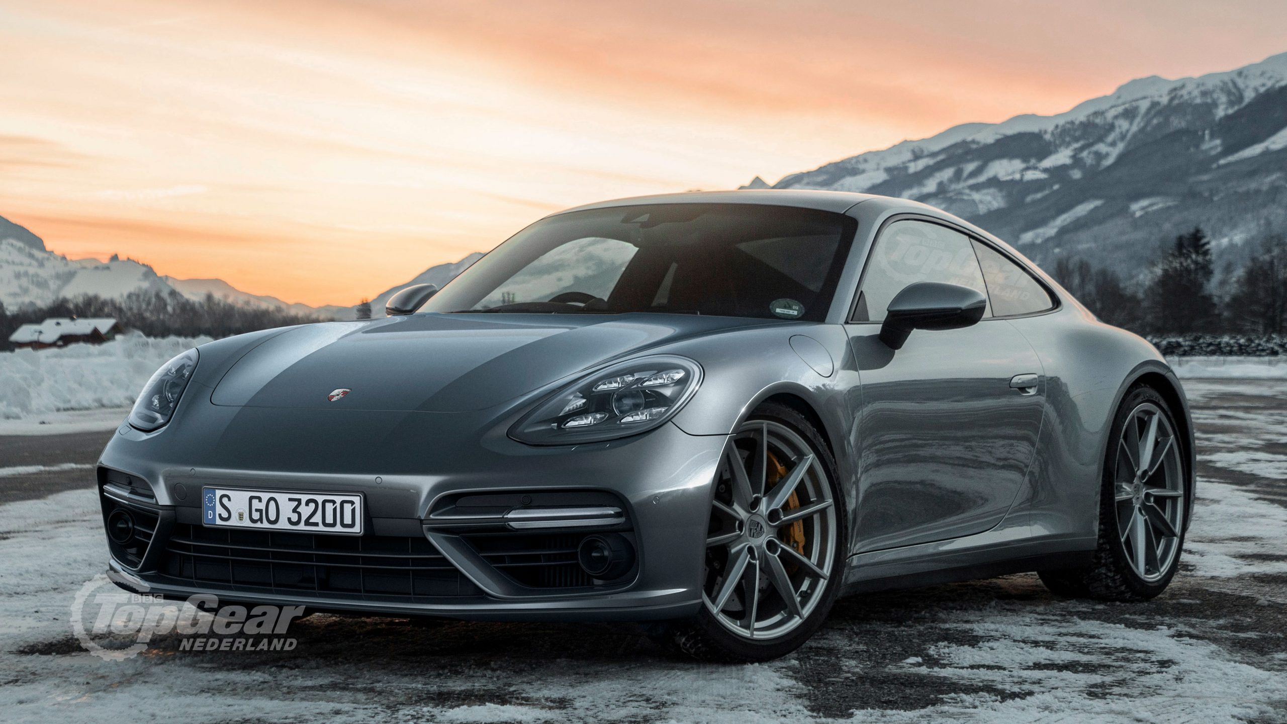 Porsche Panamera met twee deuren coupe