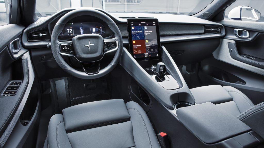 Polestar 1 interieur dashboard