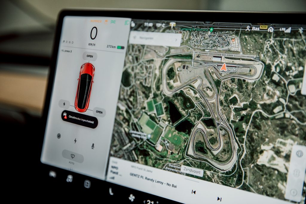 Tesla Model 3 Performance interieur scherm