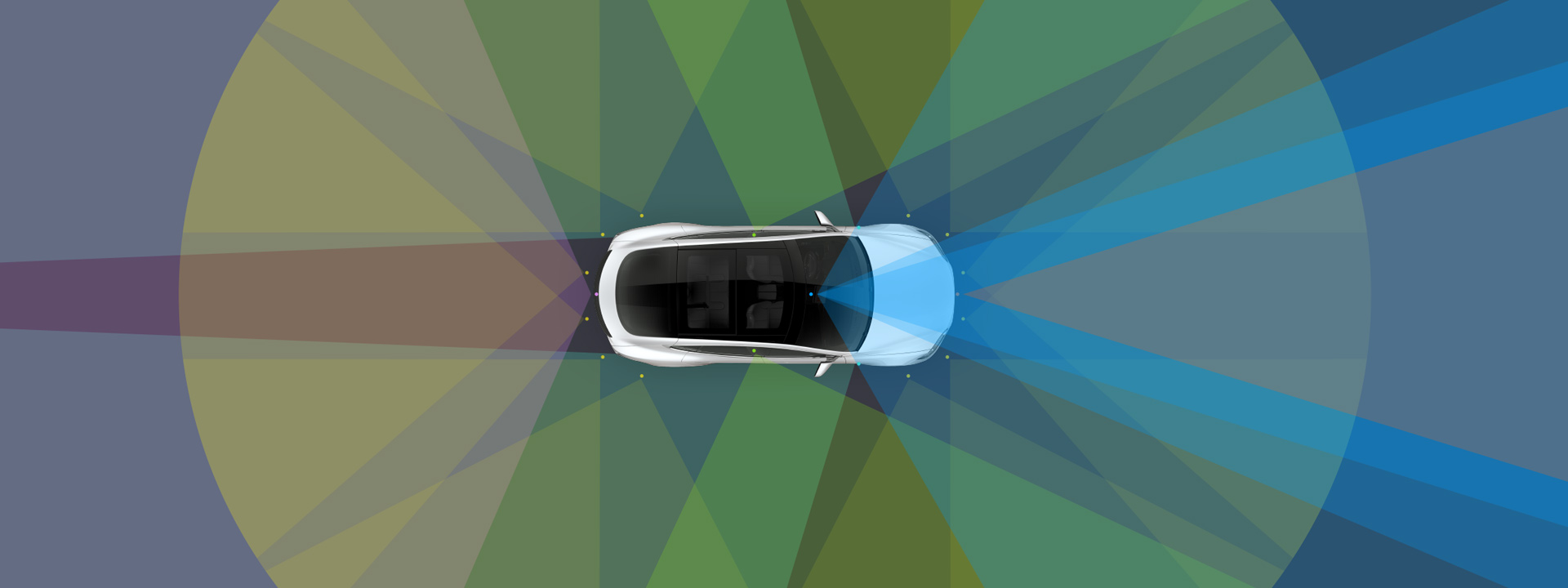 Autonoom rijden gaat niet werken - Tesla Autopilot sensoren