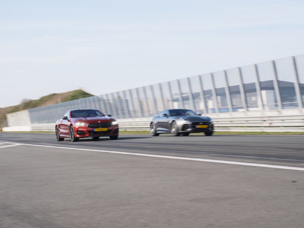 BMW M850i vs Jaguar F-Type SVR