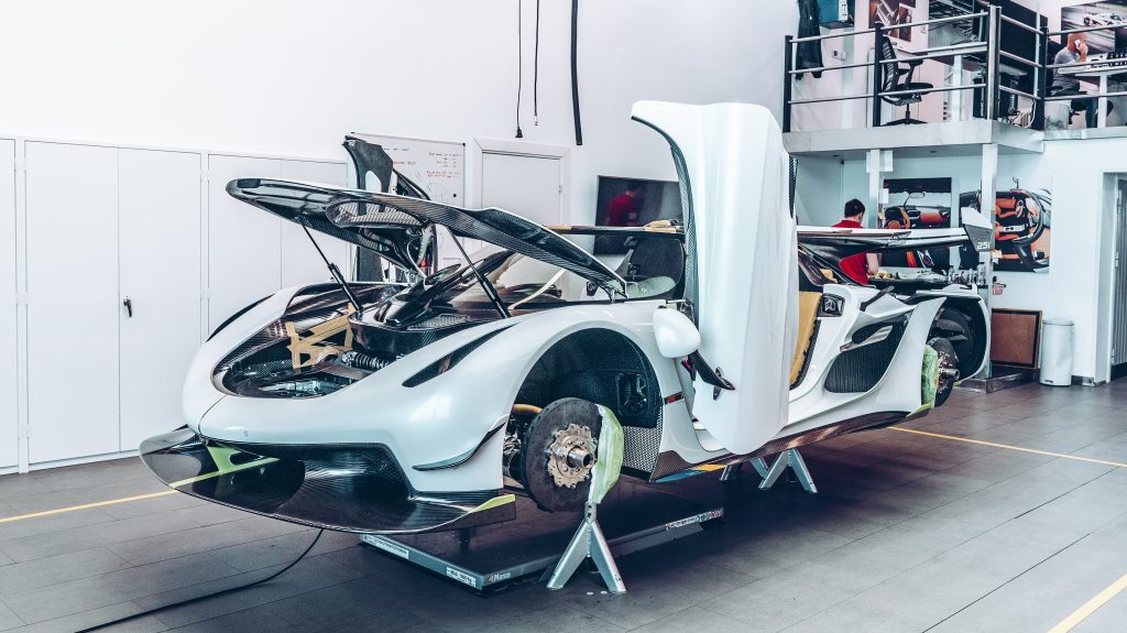 Koenigsegg-fabriek