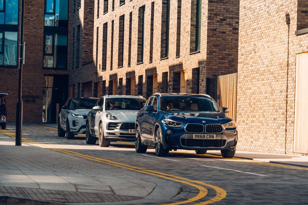 Range Rover Evoque vs BMW X2 vs Porsche Macan