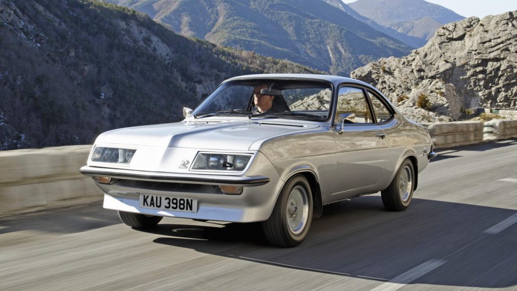 Vauxhall Firenza Droopsnoot Dogleg-transmissie