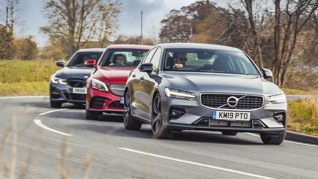 Mercedes C300 vs Volvo S60 T5 vs BMW 330i