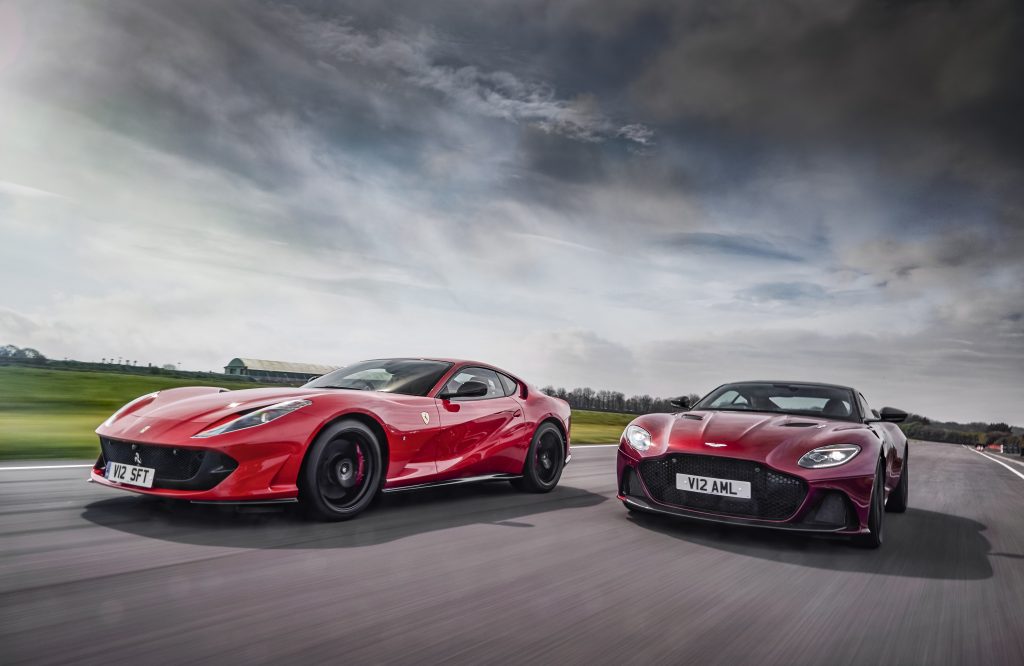 Ferrari 812 vs Aston Martin DBS