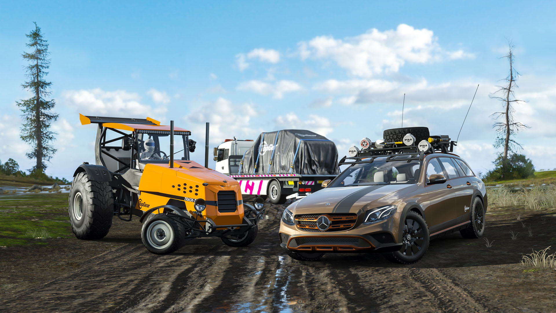 TopGear auto's in Forza Horizon 4