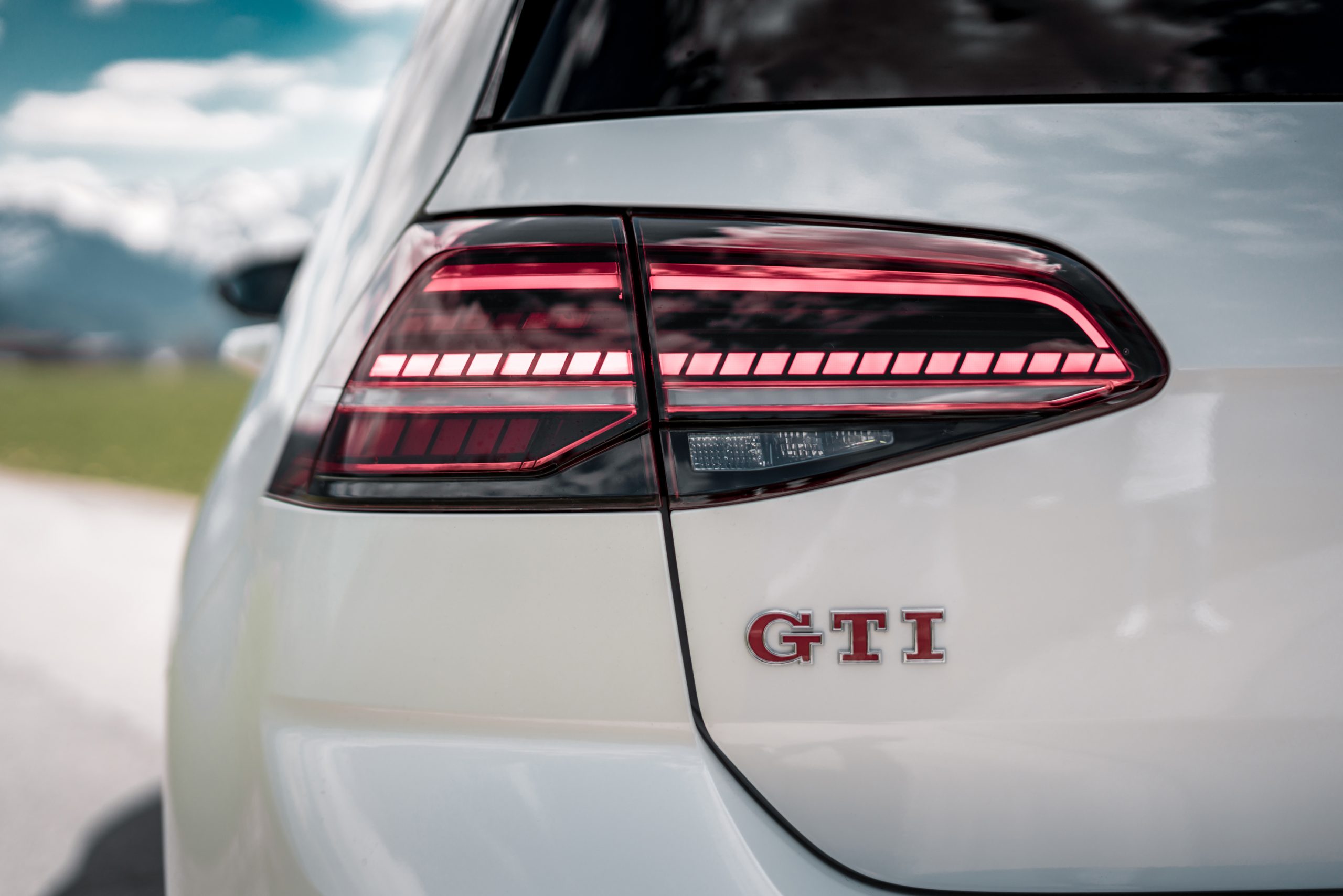 Abt Volkswagen Golf GTI TCR achterlicht logo badge