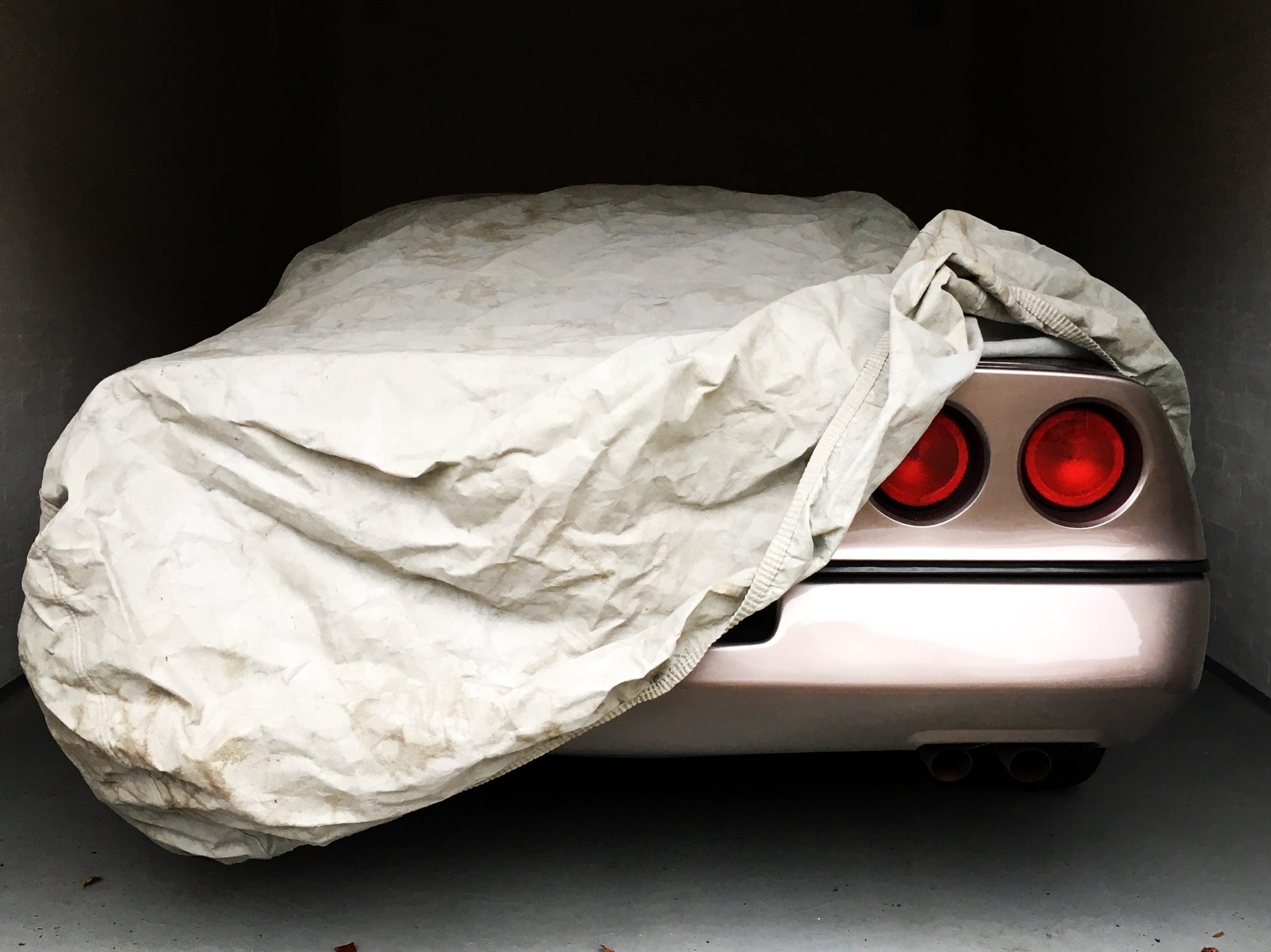 Chevrolet Corvette rode knipperlichten