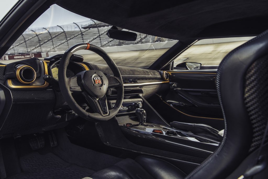 Nissan GT-R50 dashboard