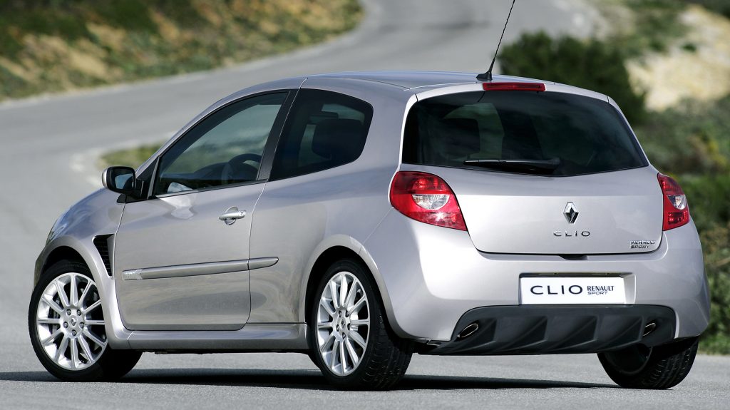 Renault Clio RS 197 cup links achter