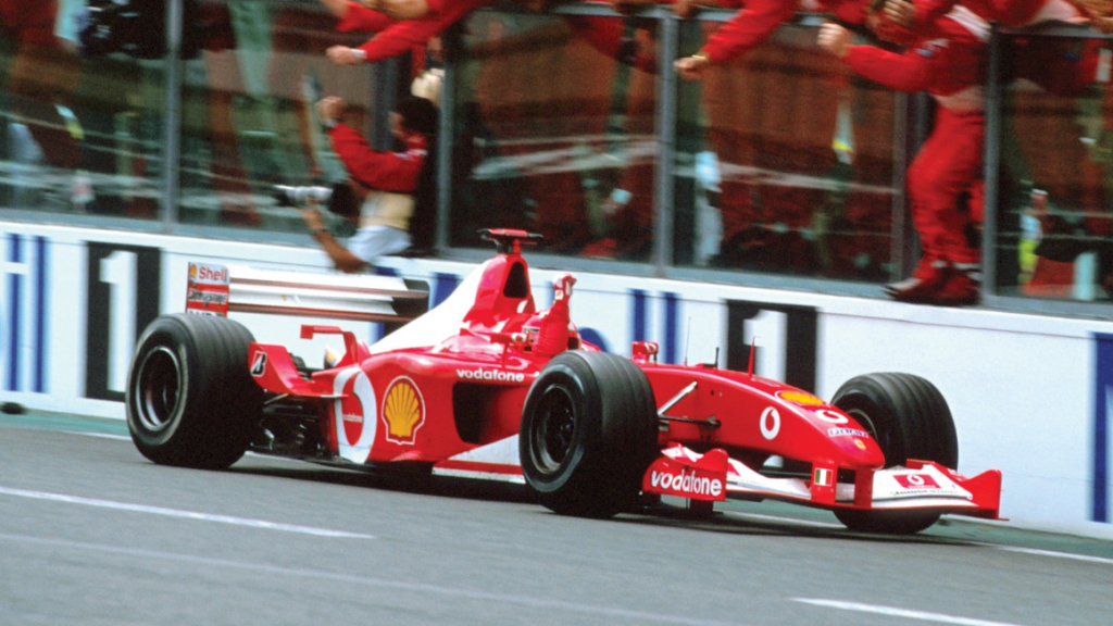 Ferrari F1-auto F2002