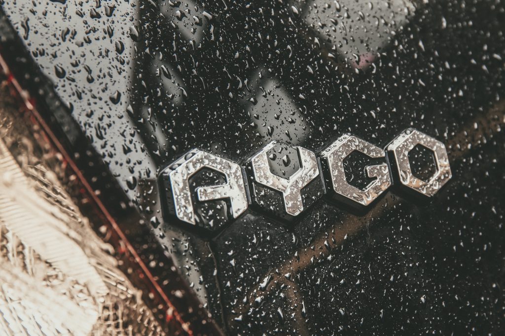 Toyota Aygo detail badge