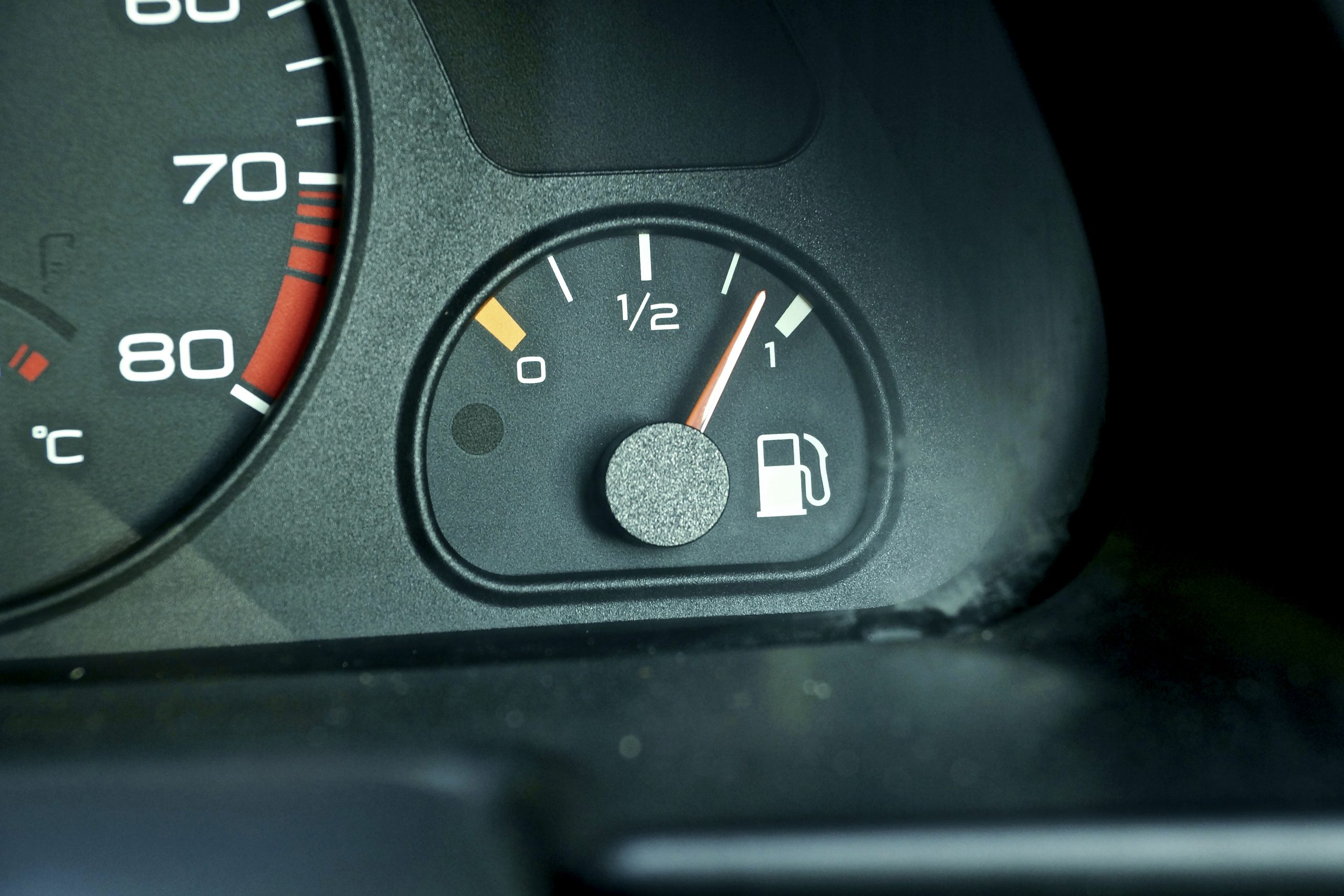 Peugeot 306 Rallye brandstofmeter