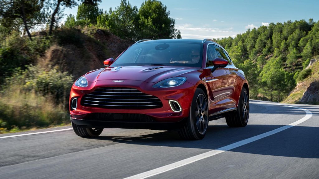 Aston Martin DBX rijden