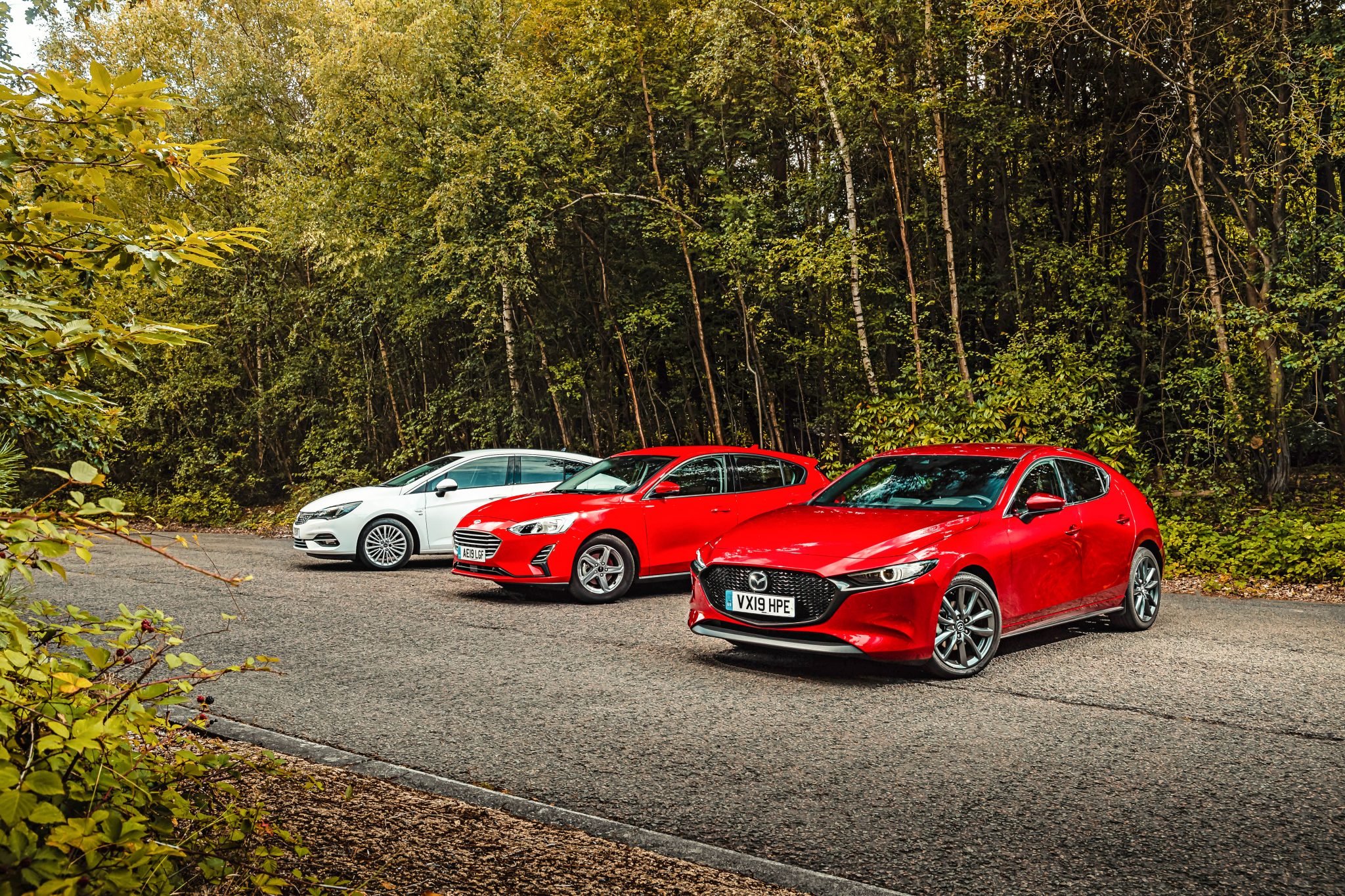 Ford Focus vs Mazda 3 vs Opel Astra