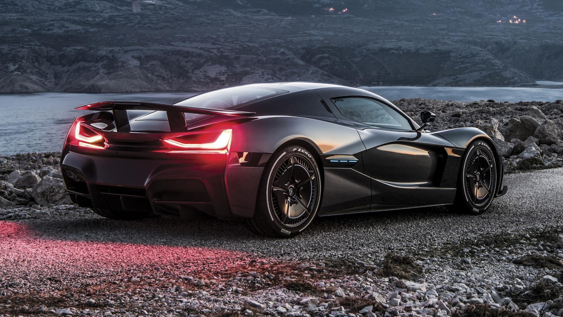 Supercar van Rimac