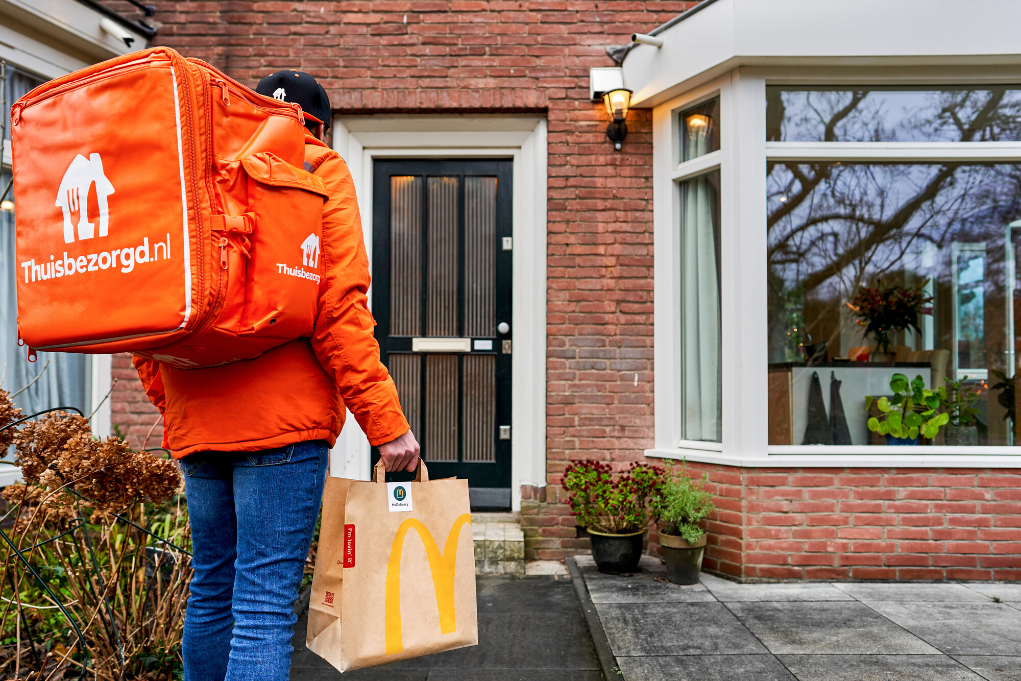 McDonald's en Thuisbezorgd s
