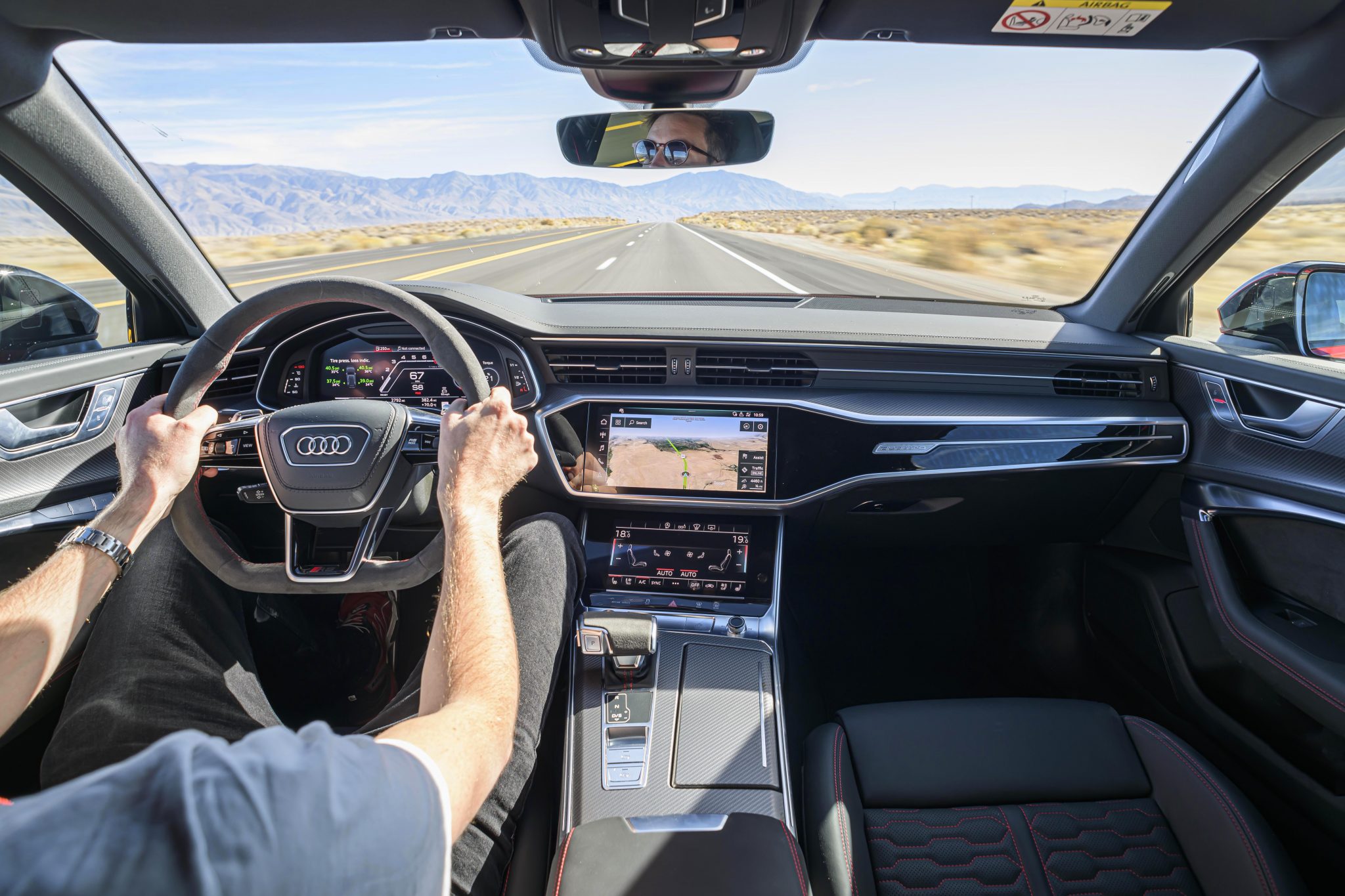 Audi RS 6 interieur dashboard