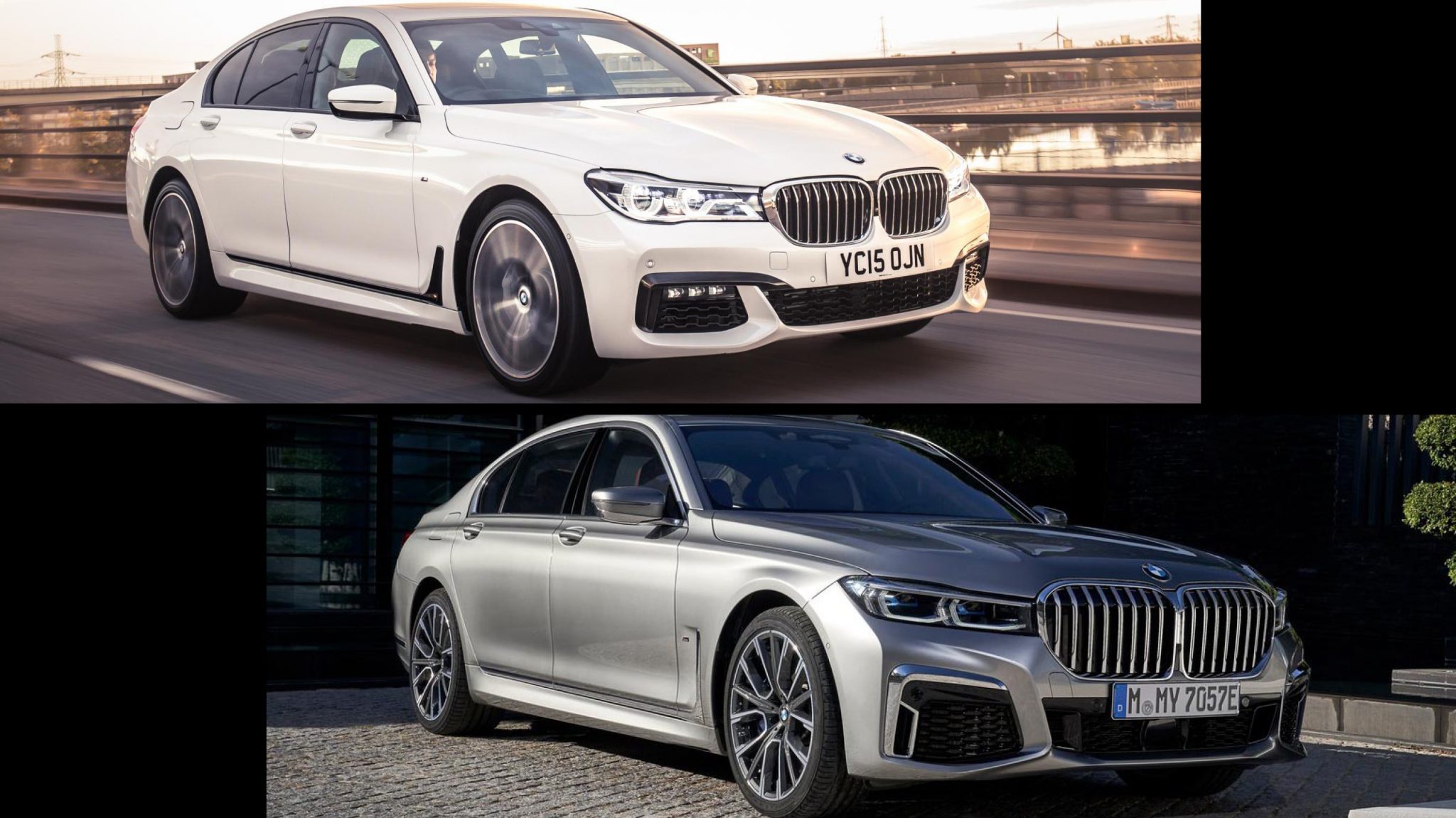 BMW 7-serie Facelift vs Pre-facelift