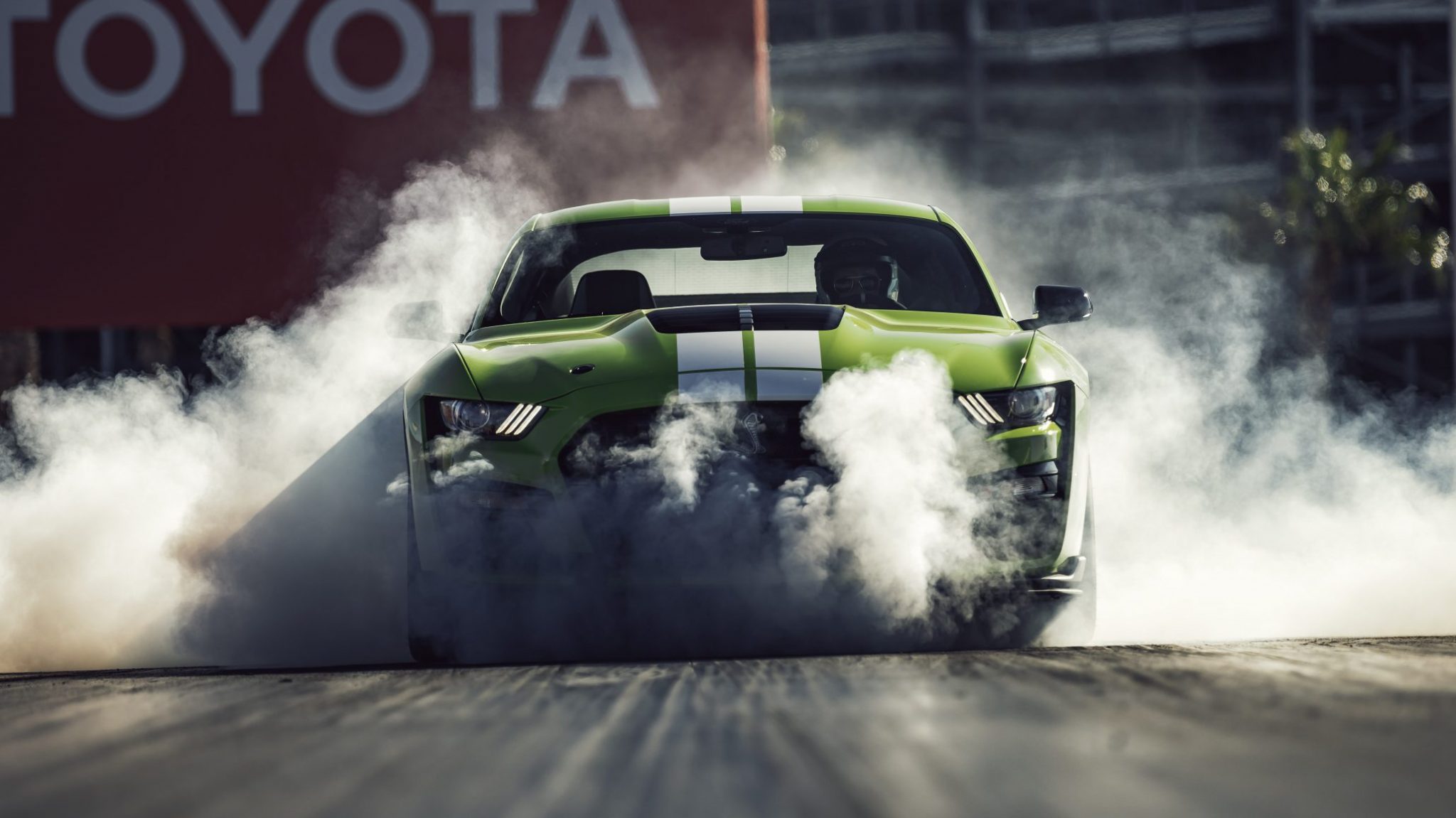Geen nieuwe brandstofauto's meer (Ford Mustang Shelby GT500)