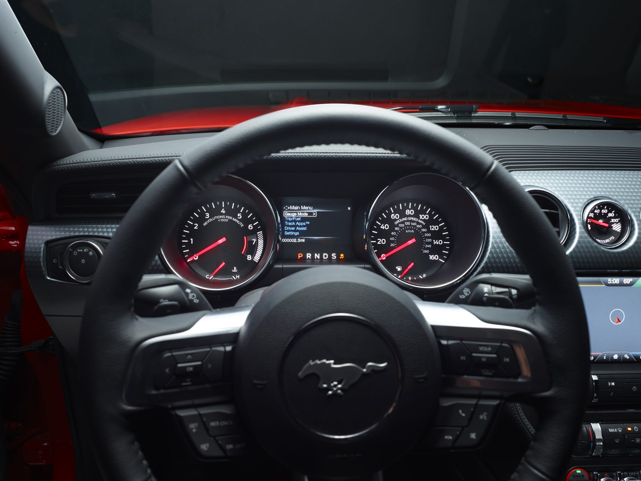 Ford Mustang dashboard