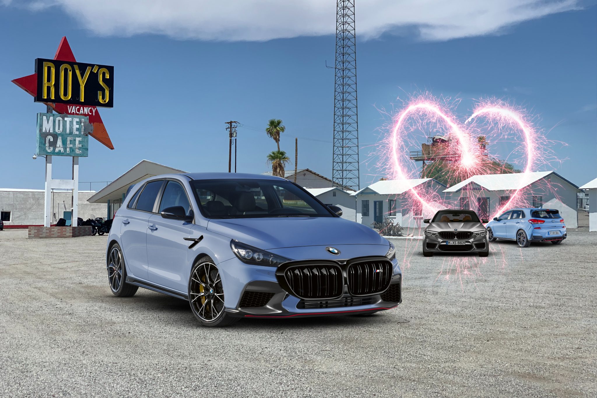 TGNL Autoliefdesbaby BMW M5 x Hyundai i30 N