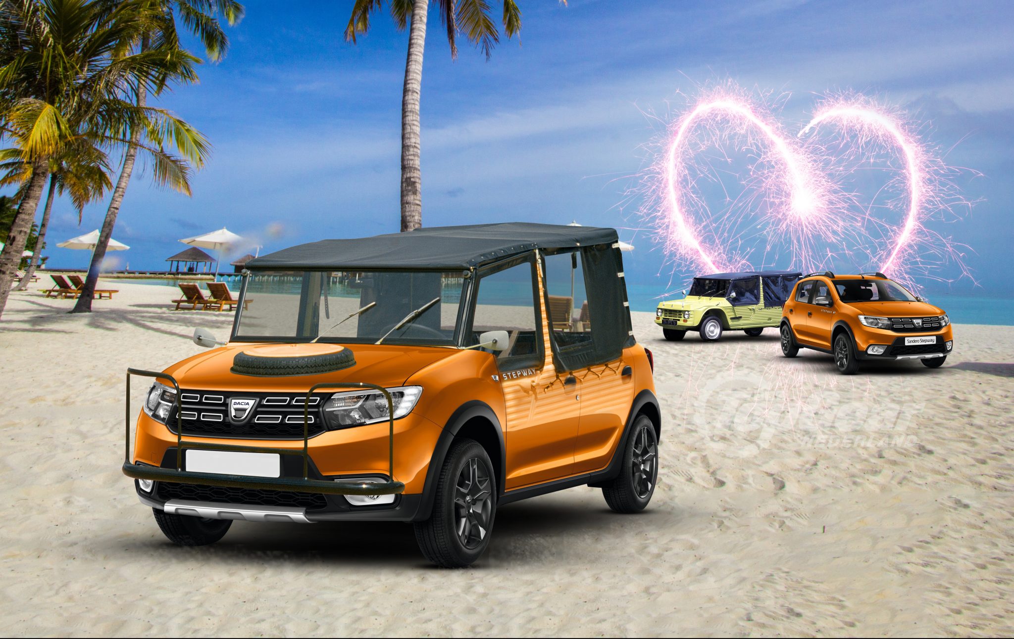 TGNL Autoliefdesbaby Dacia Sandero x Citroen Mehari