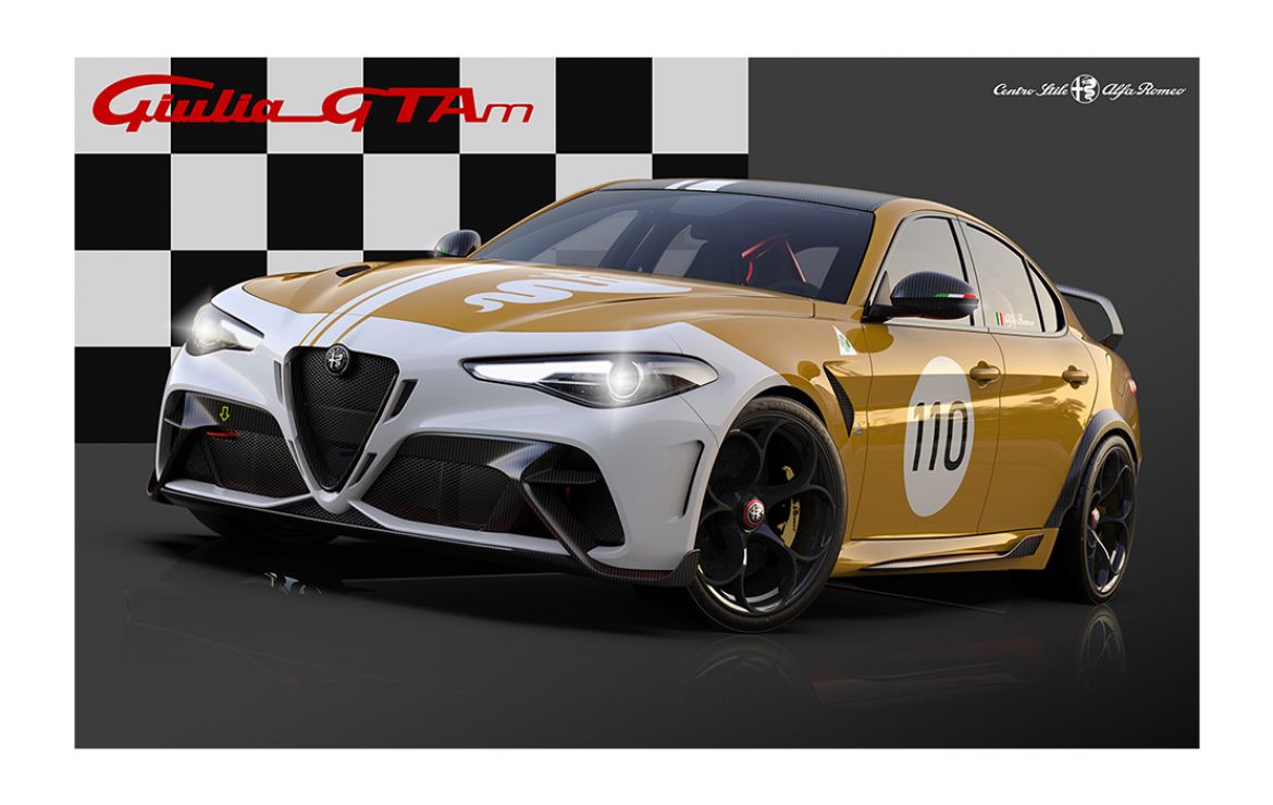 De Giulia GTAm met Nederlands tintje