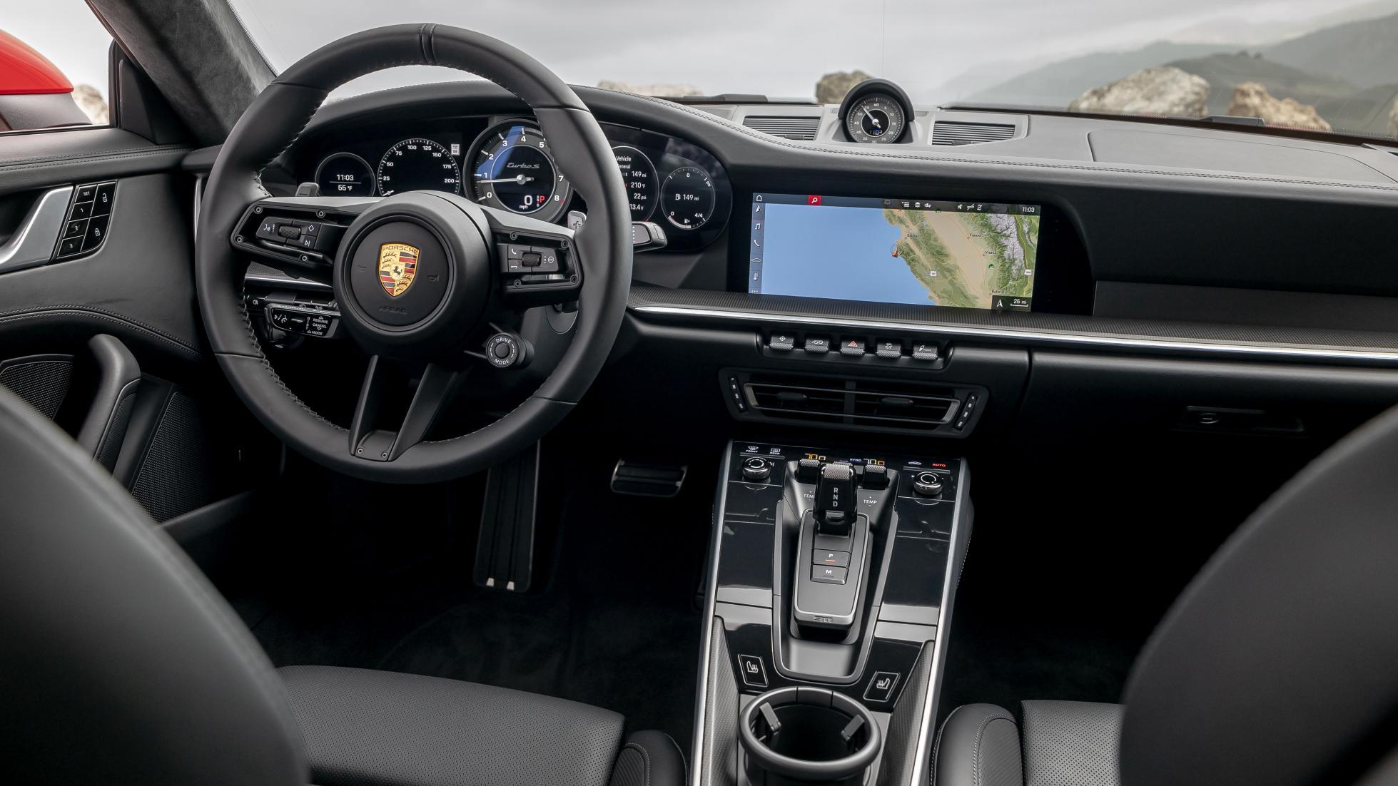 Interieur Porsche 911 Turbo 992 2020