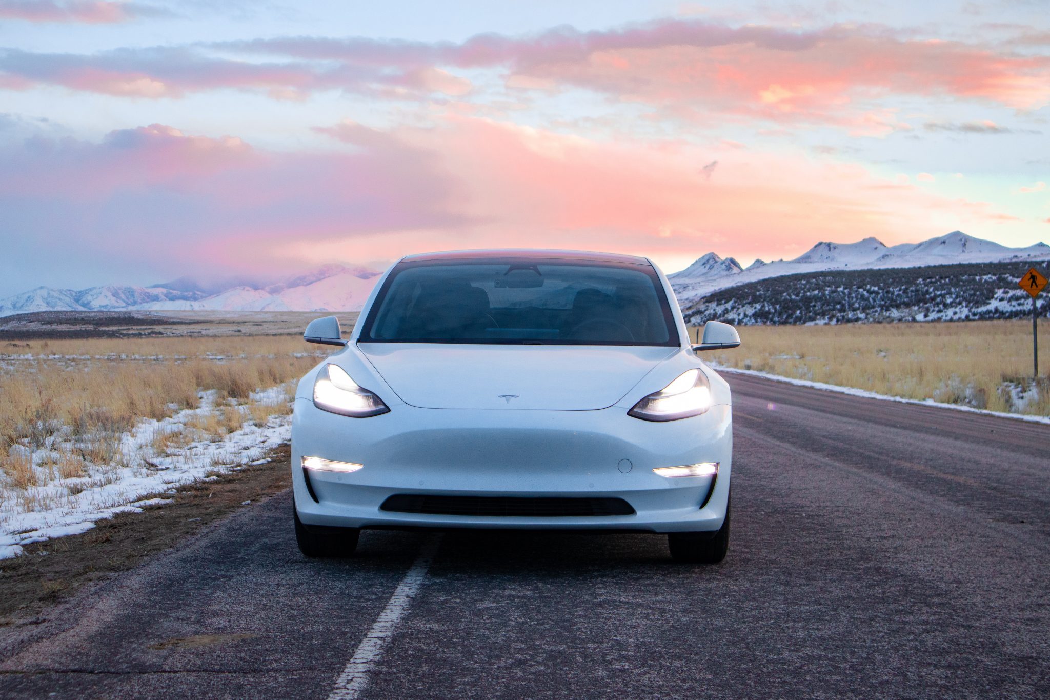 Tesla Model 3 wit