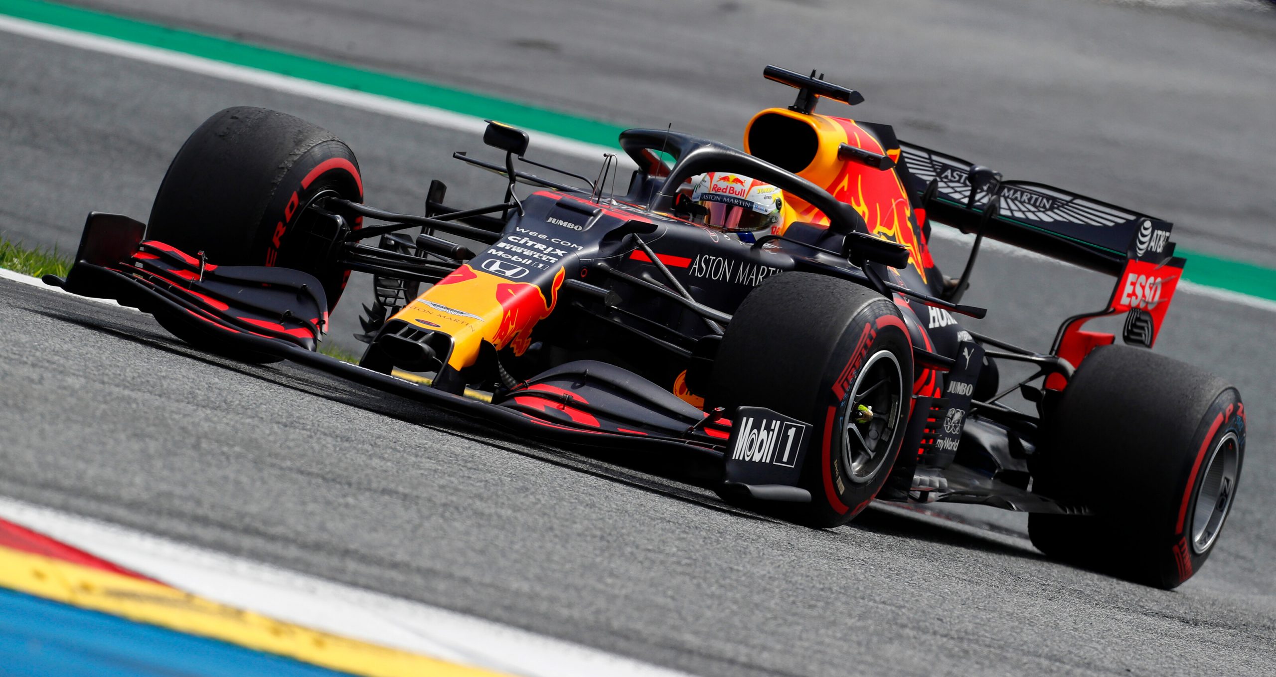 1e vrije training van de GP van Hongarije 2020