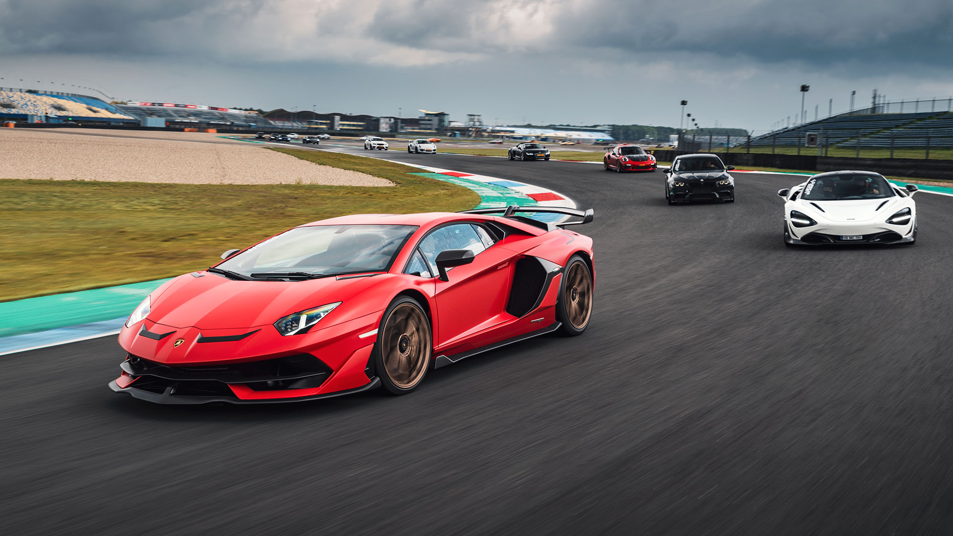 Lamborghini Aventador SV op TT CIrcuit Assen