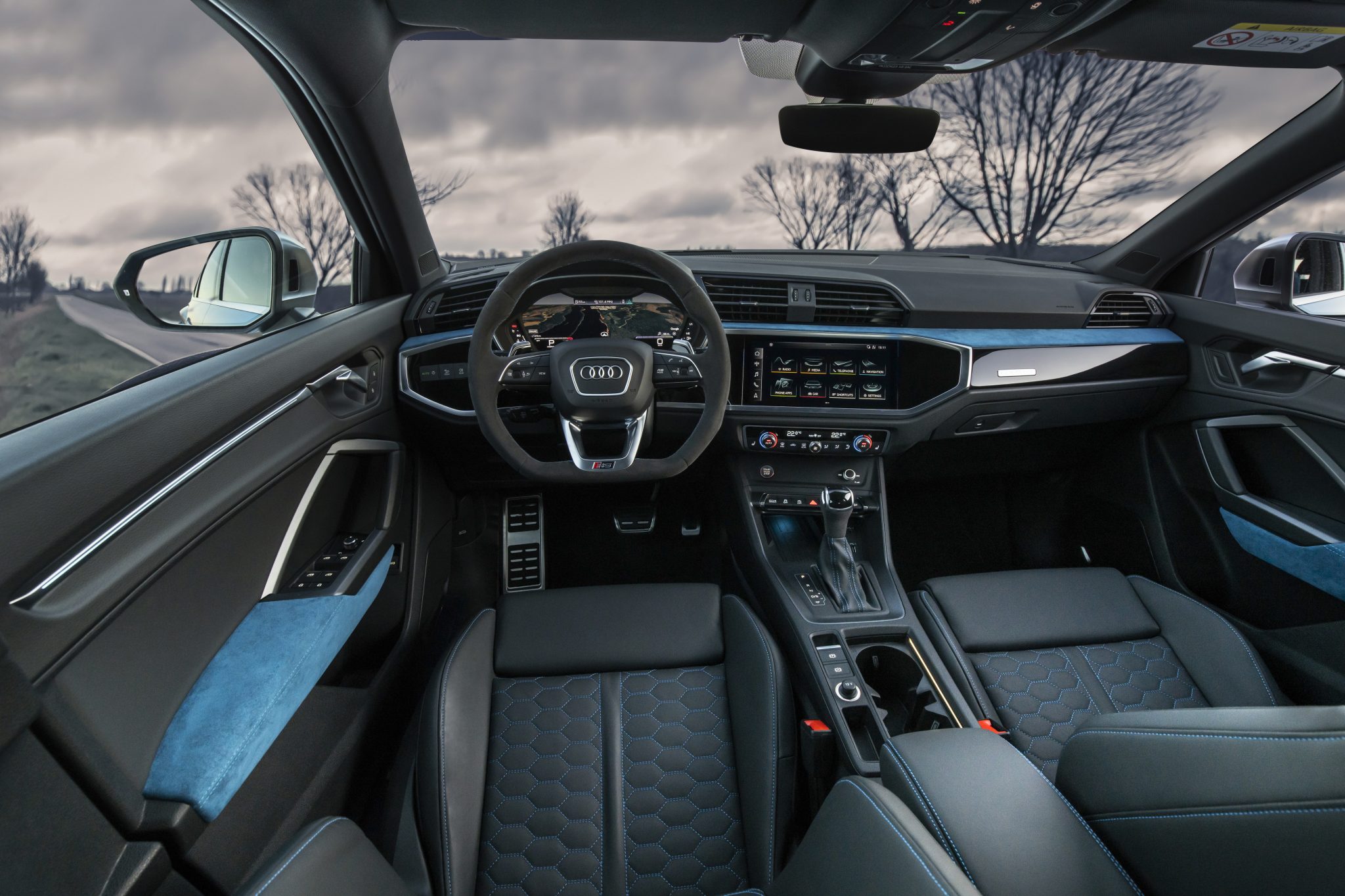 Interieur en dashboard Audi RS Q3 Sportback