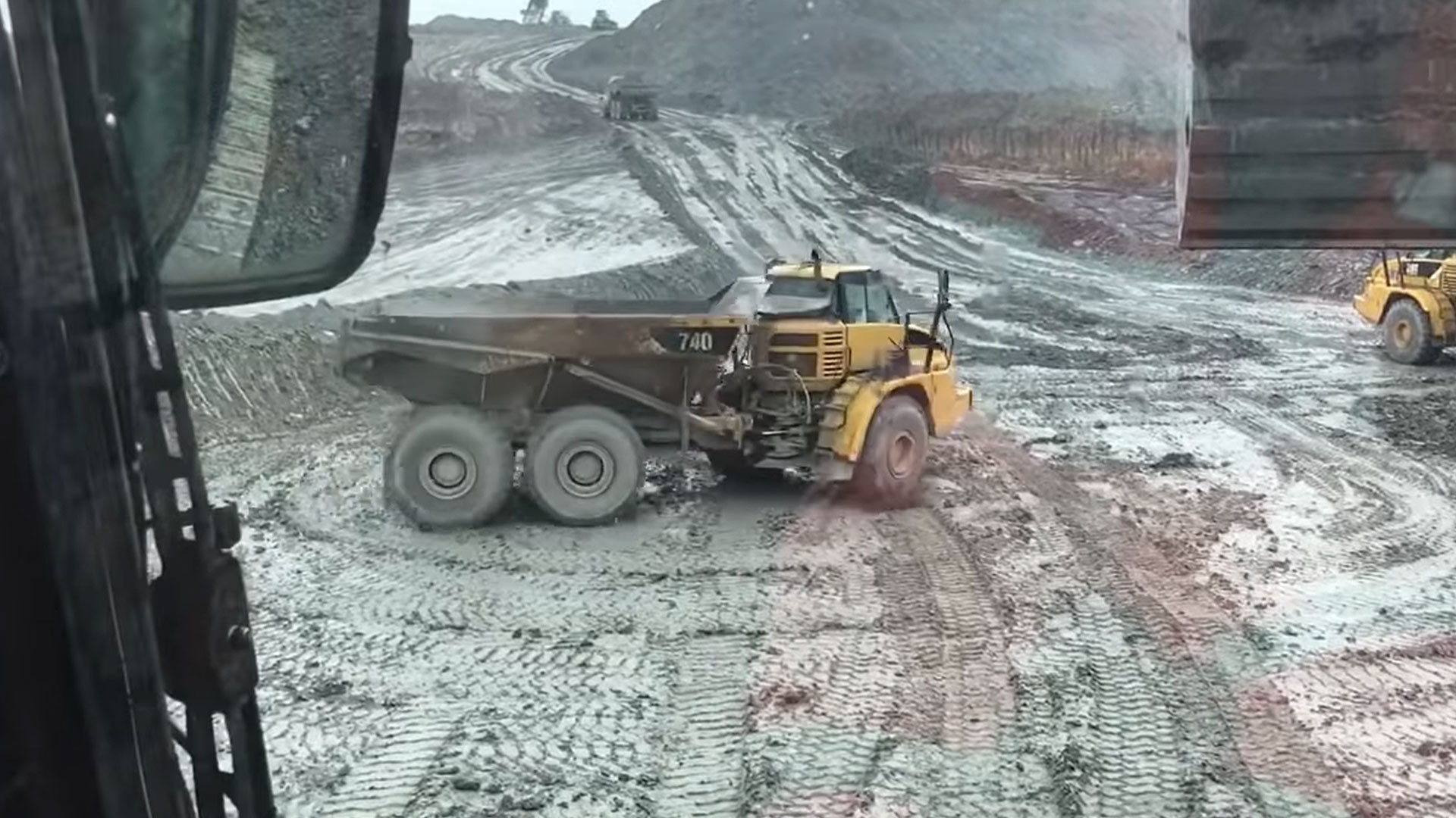 Kiepwagen drift