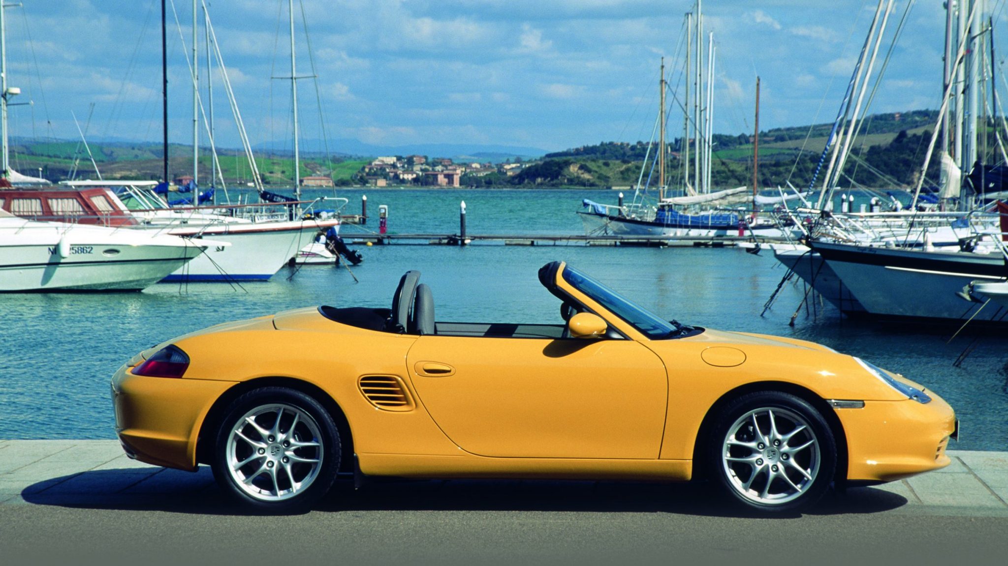 Porsche Boxster (Geel)