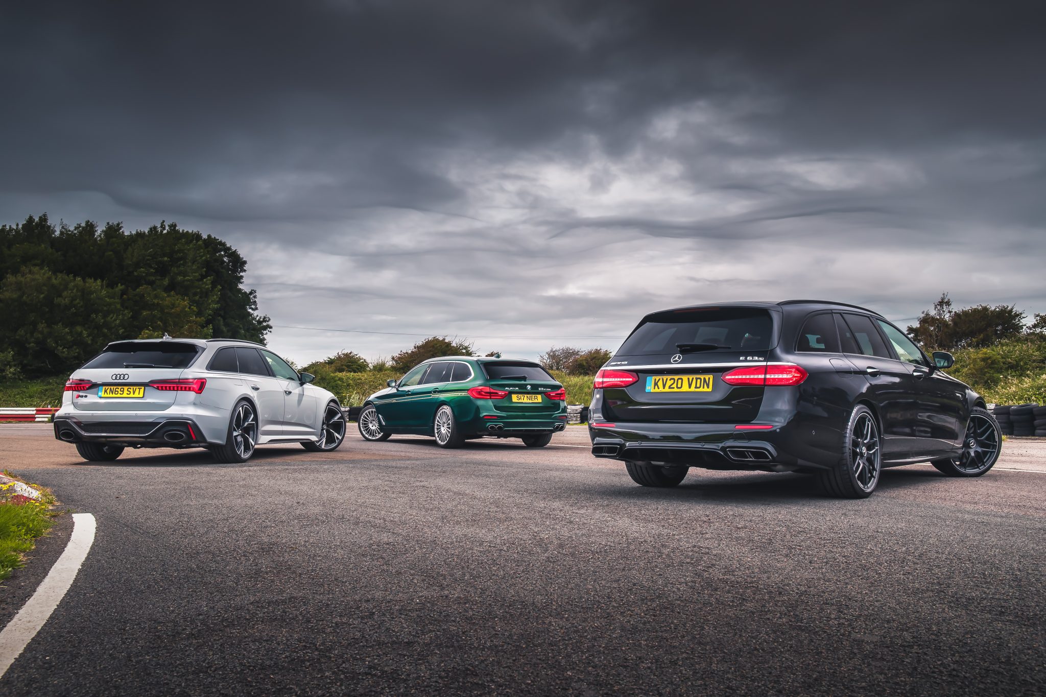 Alpina B5 Touring vs Audi RS 6 Avant vs Mercedes-AMG E 63 S Estate