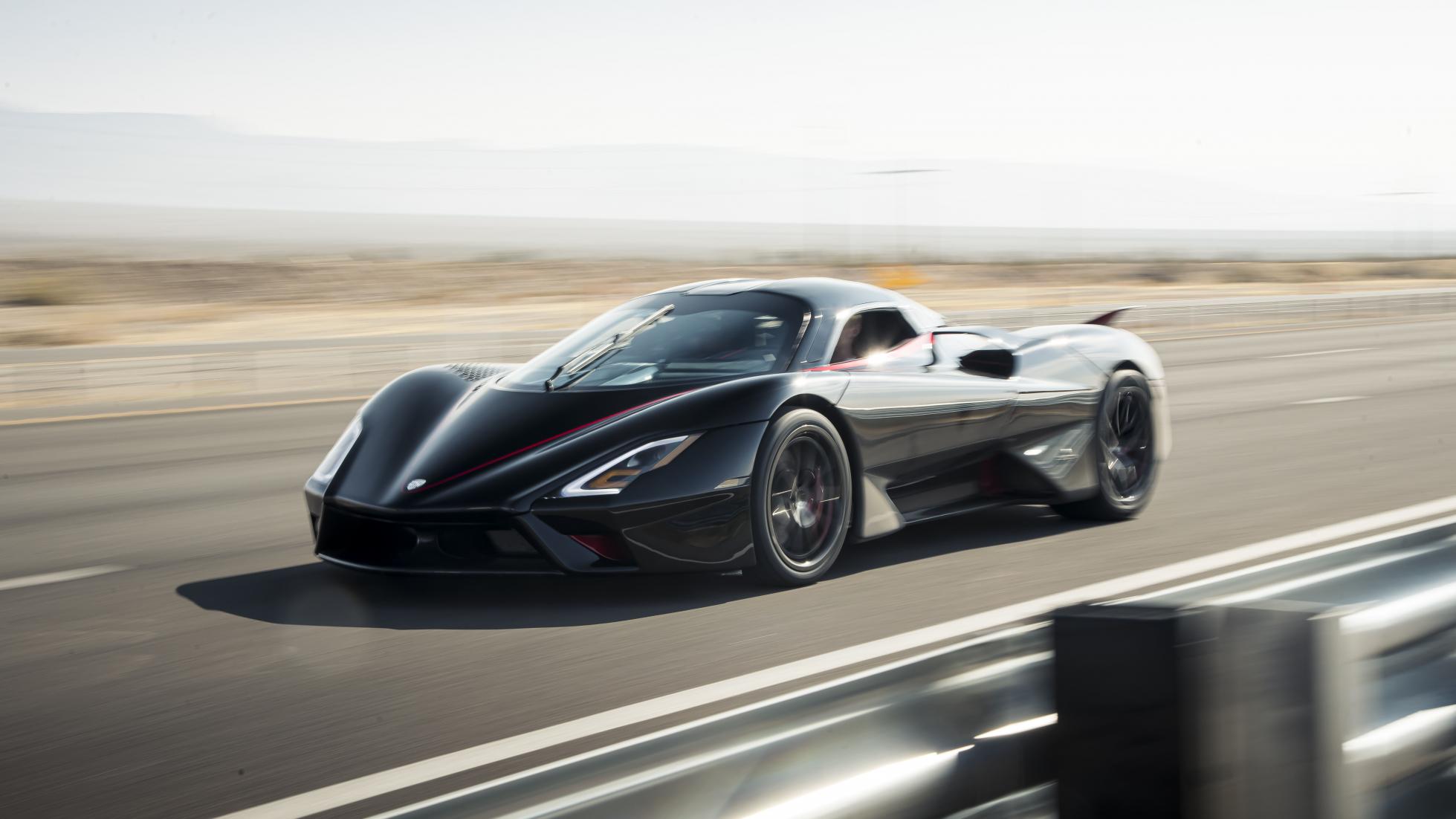 Snelste productieauto ter wereld SSC Tuatara