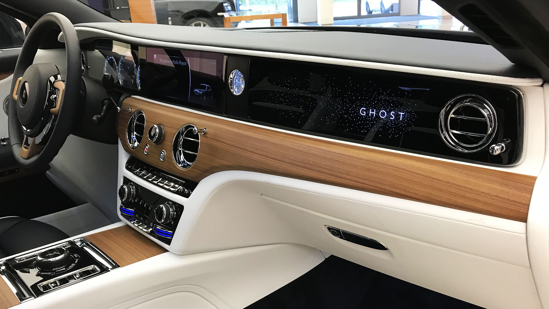 Rolls-Royce Ghost 2020 interieur hout