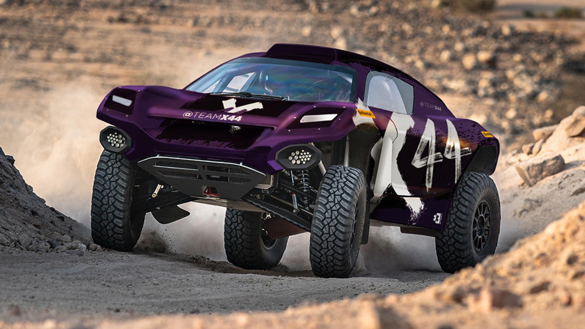 Team X44 van Lewis Hamilton in de Xtreme E