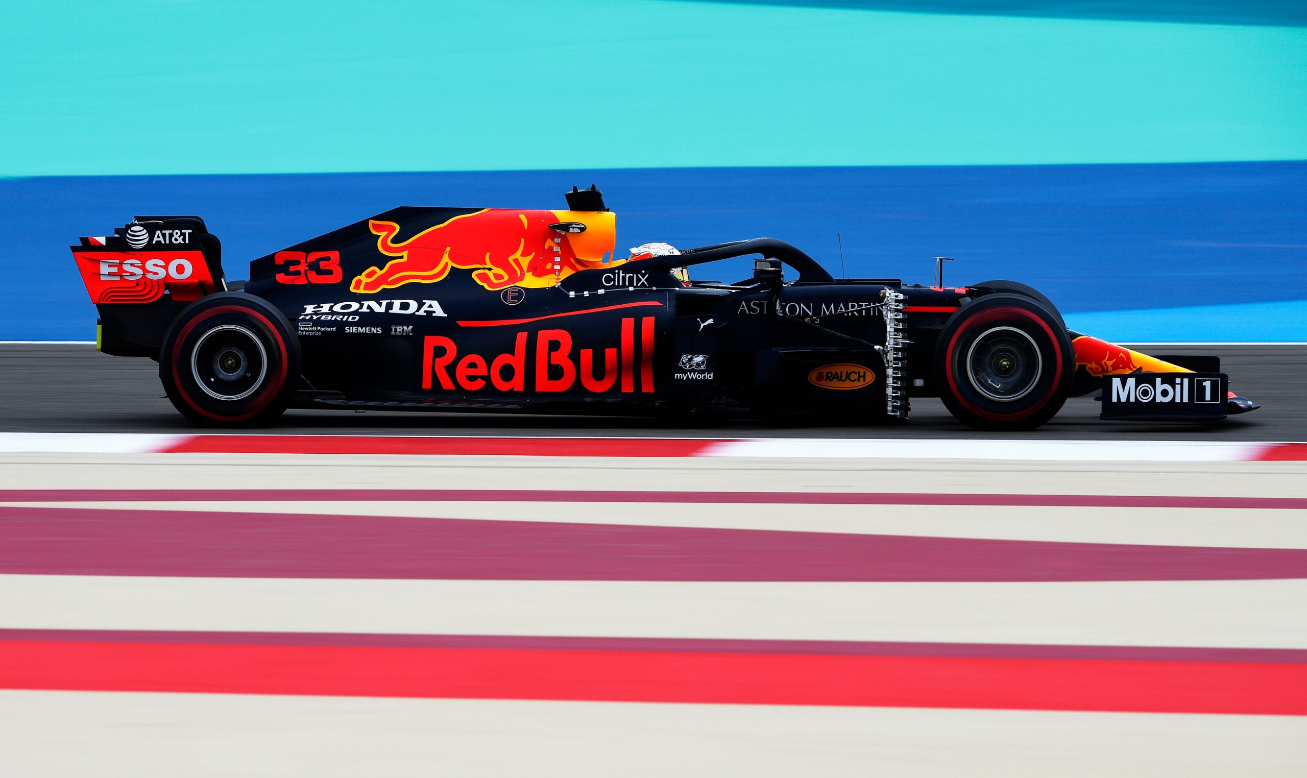 1e vrije training van de GP van Bahrein 2020