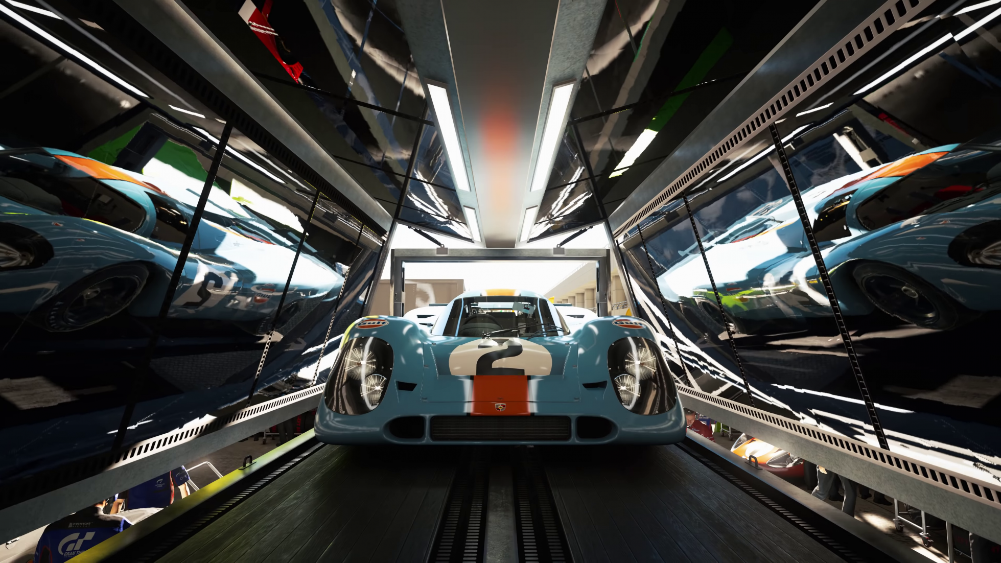 Gran Turismo 7 op de PlayStation 4