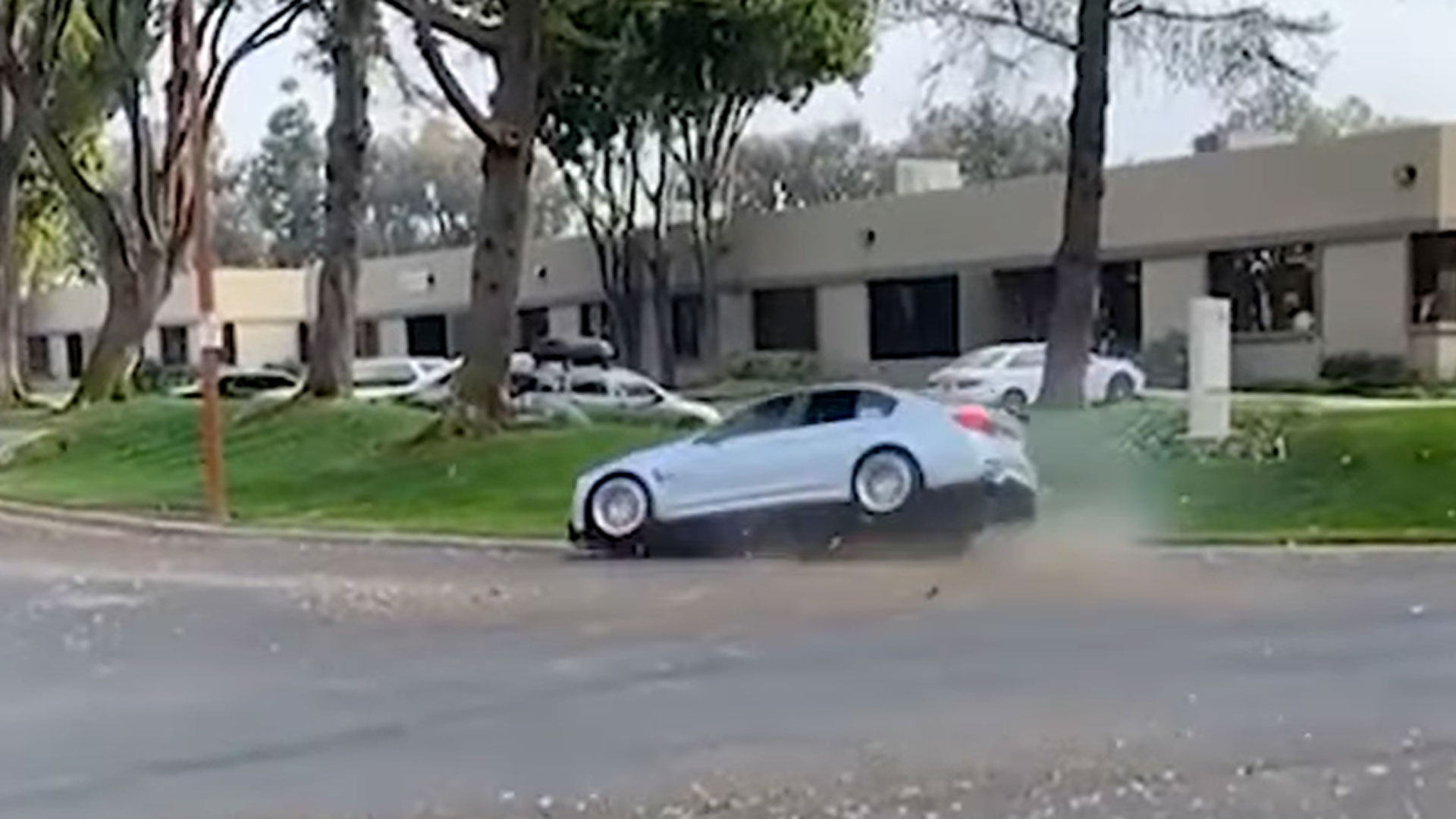 BMW M3 crash