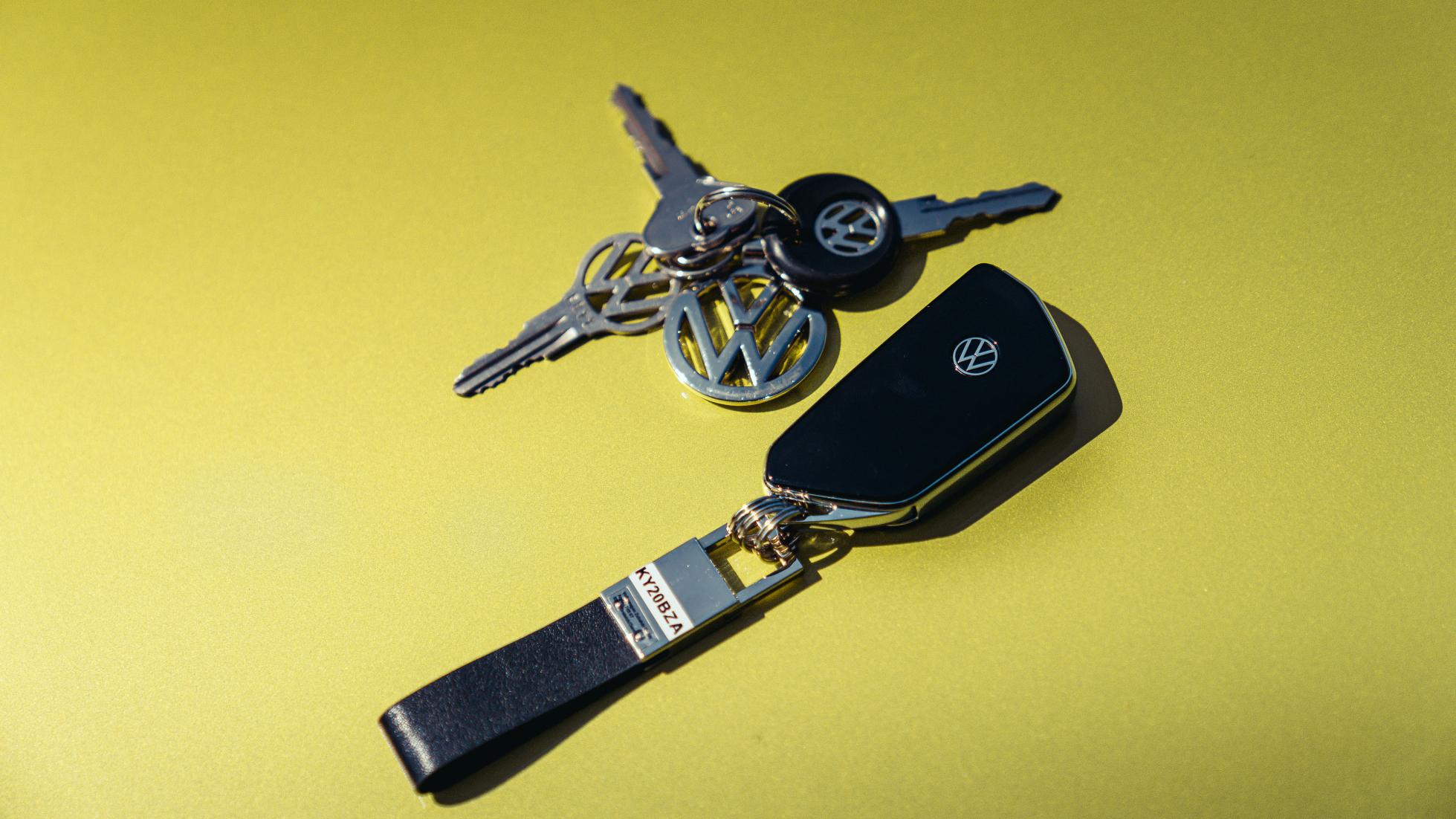 Sleutels van de Volkswagen Golfjes